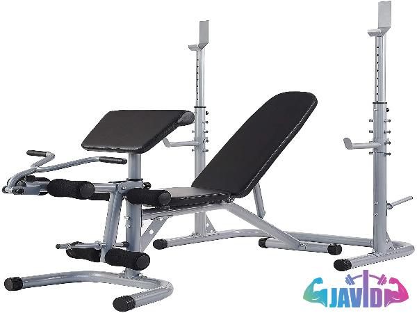 Olympic Weight Bench with Squat Rack 