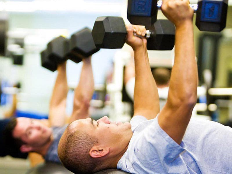  Buy the best types of dumbbell overhead at a cheap price 