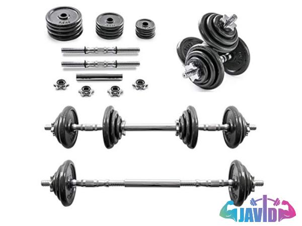 The purchase price of barbells weight set + training